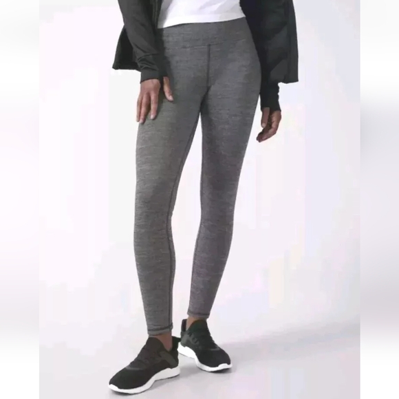 Athleta Leggings Altitude Tight Polartec Fleece Power Stretch Woman 2X New